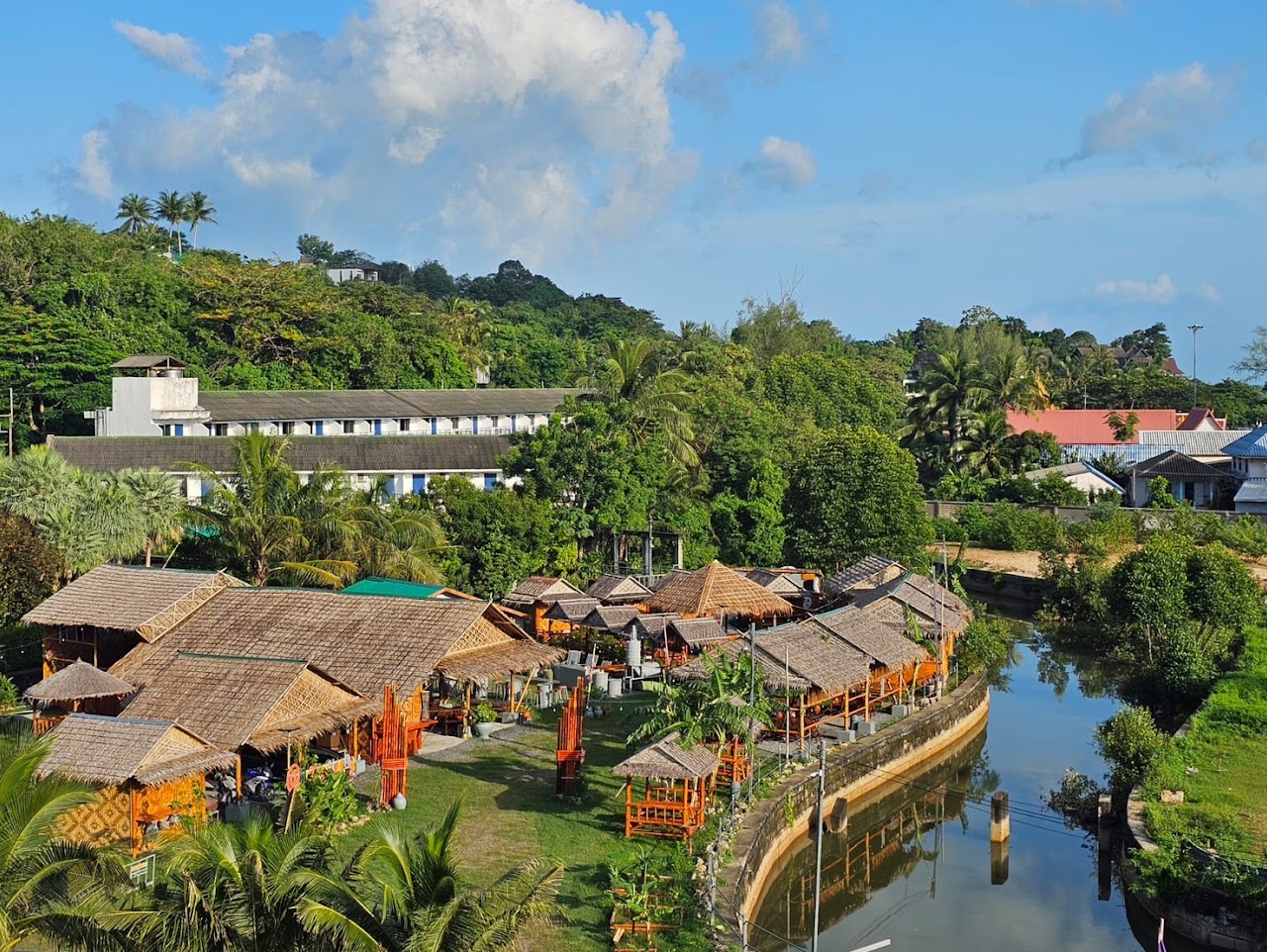 Dr. Ling's HangOut, bamboo cabanas in Kamala, Phuket